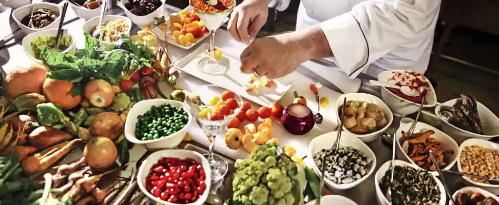 Silversea is committed the the freshest of ingredients.