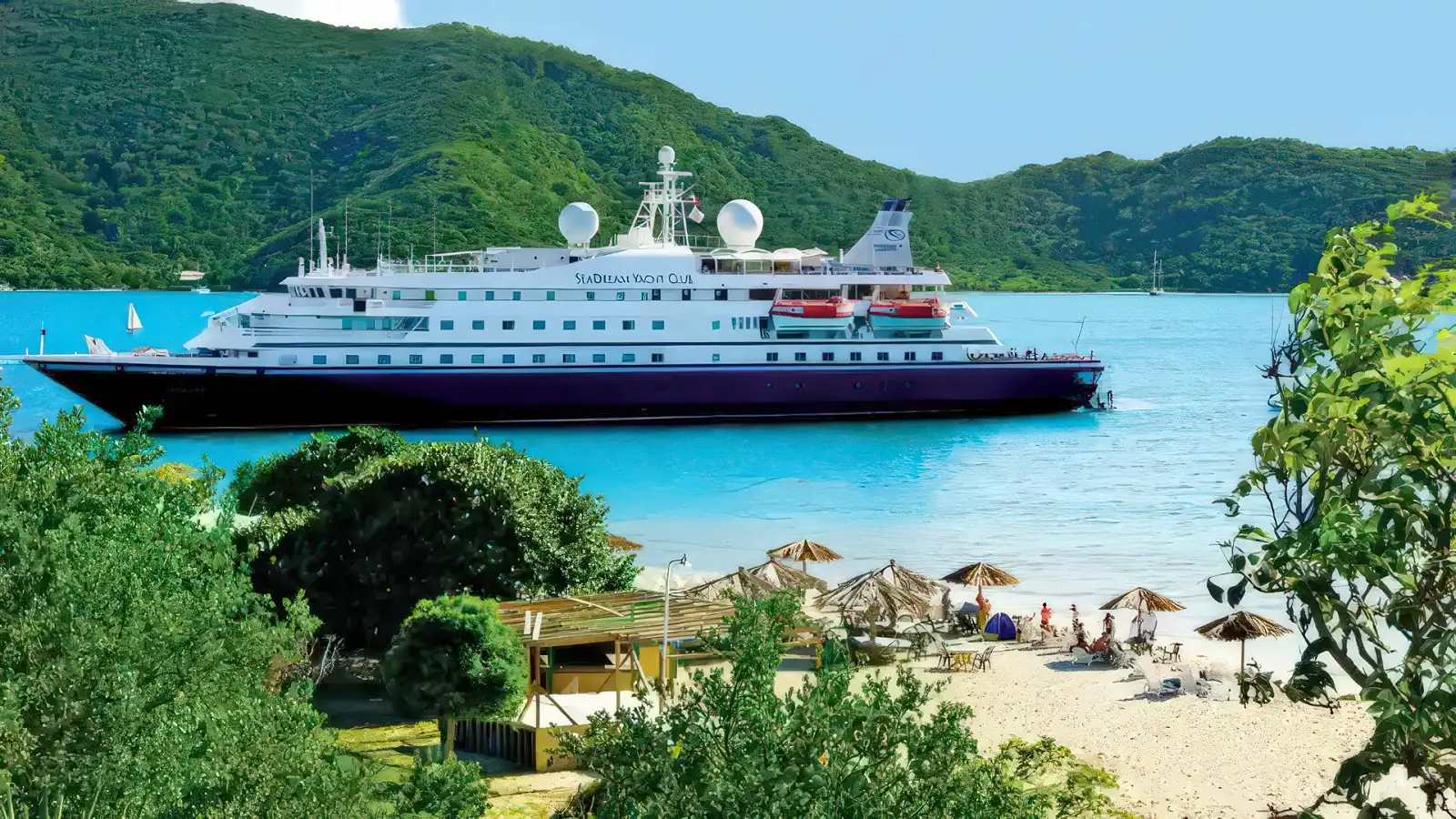 A live theatrical stage show aboard a Disney ship