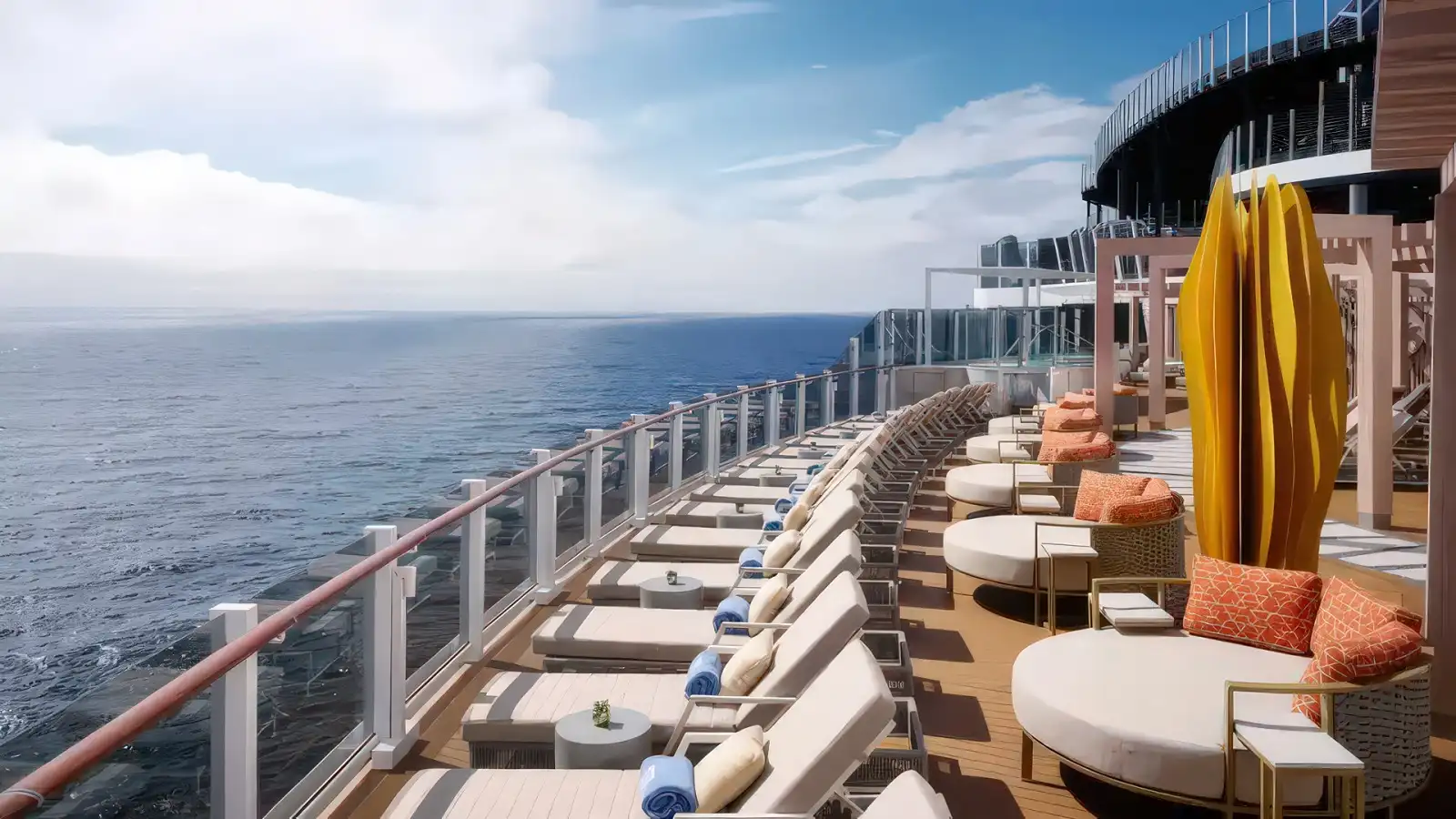 A main dining room aboard an MSC ship