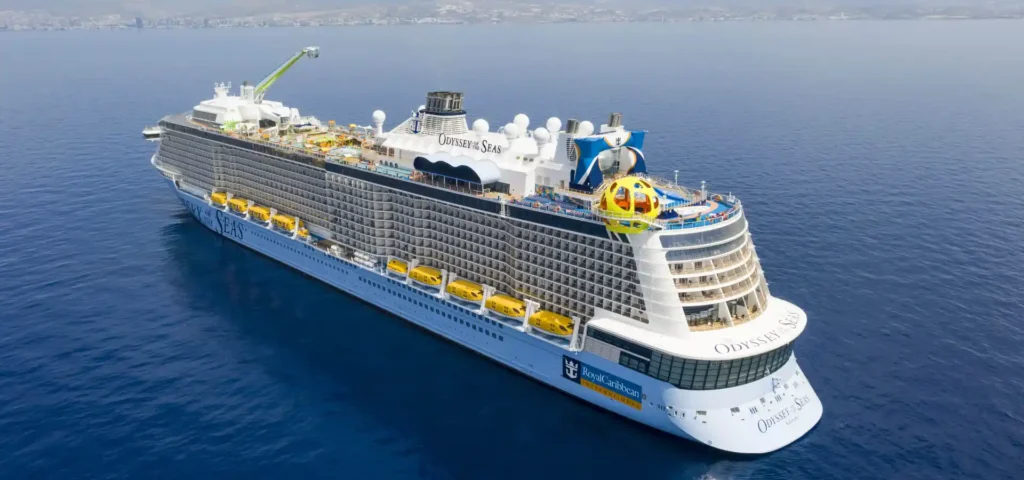 Royal Caribbean Odyssey of the Seas transatlantic Cruise to Italy from USA