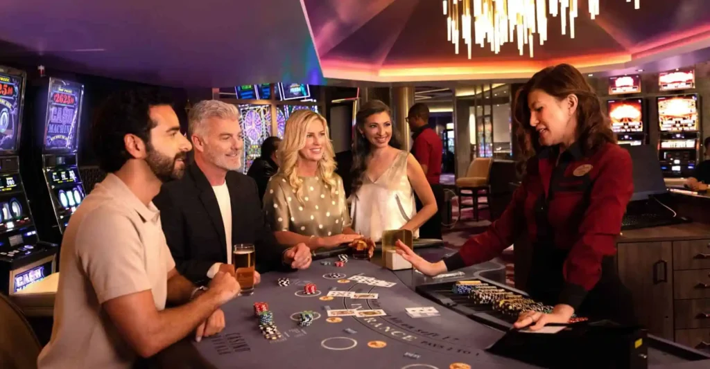 Royal Caribbean Transatlantic 5 The Casino aboard Royal Caribbean